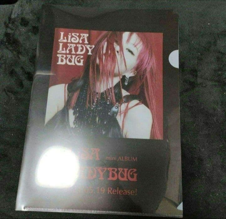 LiSA CD5枚 クリアファイル ポーチ