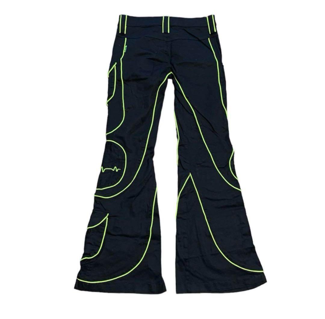 パンツ 00s space tribe piping ravepants y2k y3k