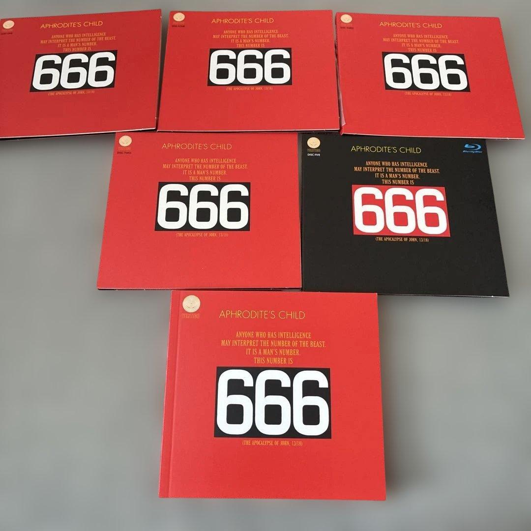 Aphrodite's Child 6665枚組ボックス