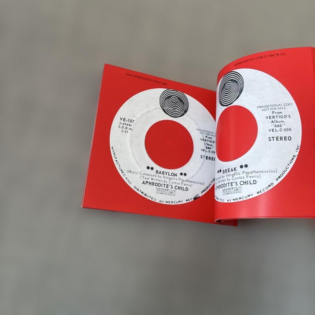 Aphrodite's Child 6665枚組ボックス