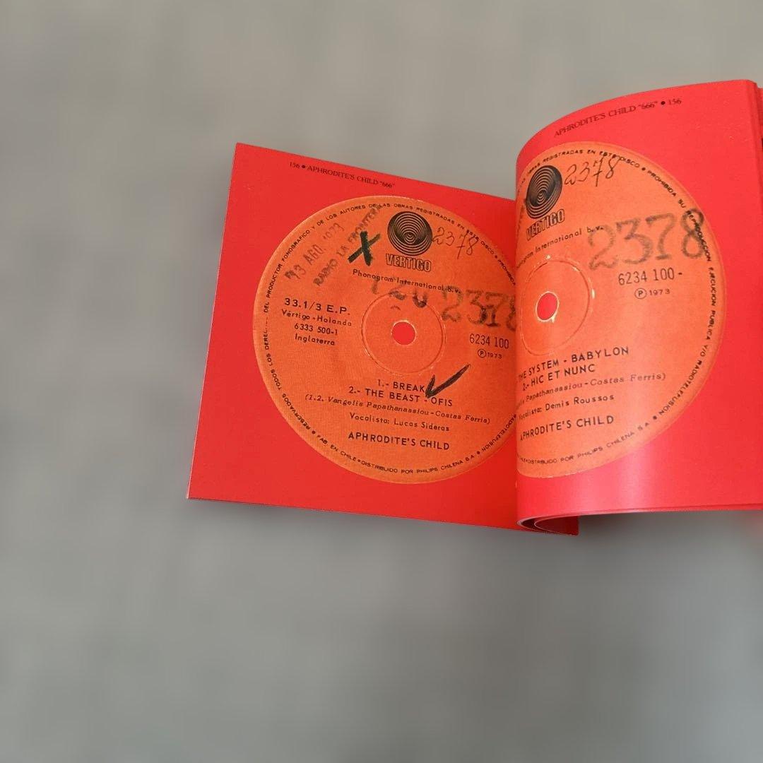 Aphrodite's Child 6665枚組ボックス