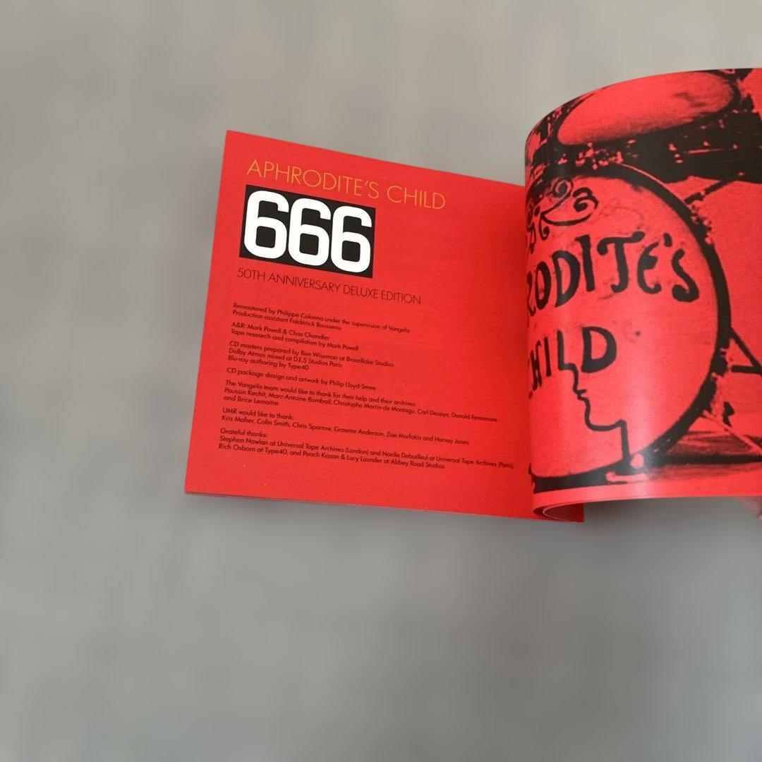 Aphrodite's Child 6665枚組ボックス