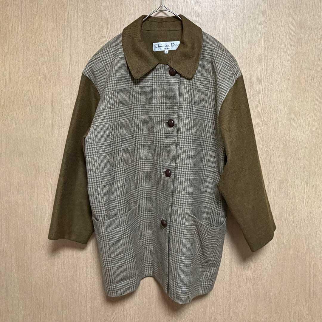【美品】Christian Dior SPORTS ツイード オーバージャケット