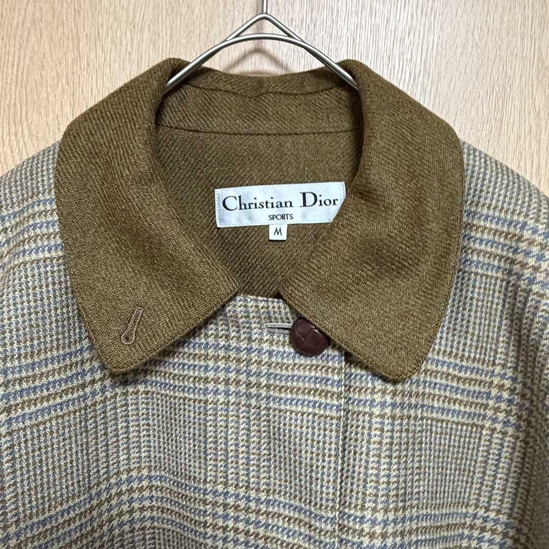 【美品】Christian Dior SPORTS ツイード オーバージャケット