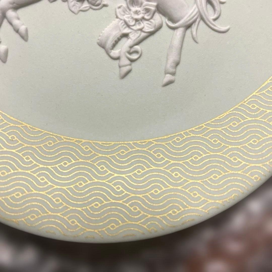 ウェッジウッド　干支トレイ午　馬