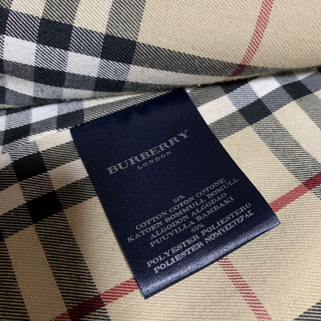 BURBERRY ネイビー トレンチコート