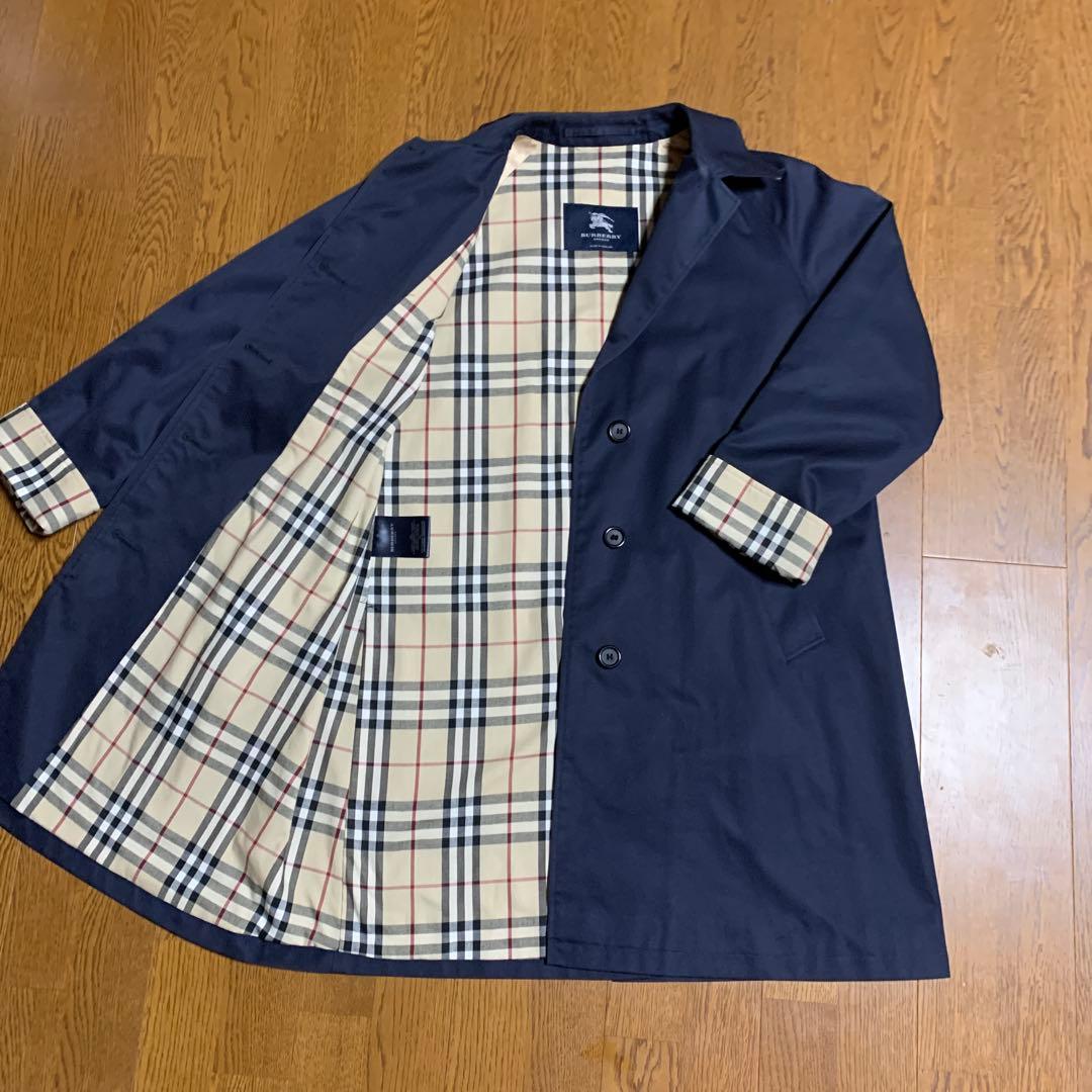 BURBERRY ネイビー トレンチコート
