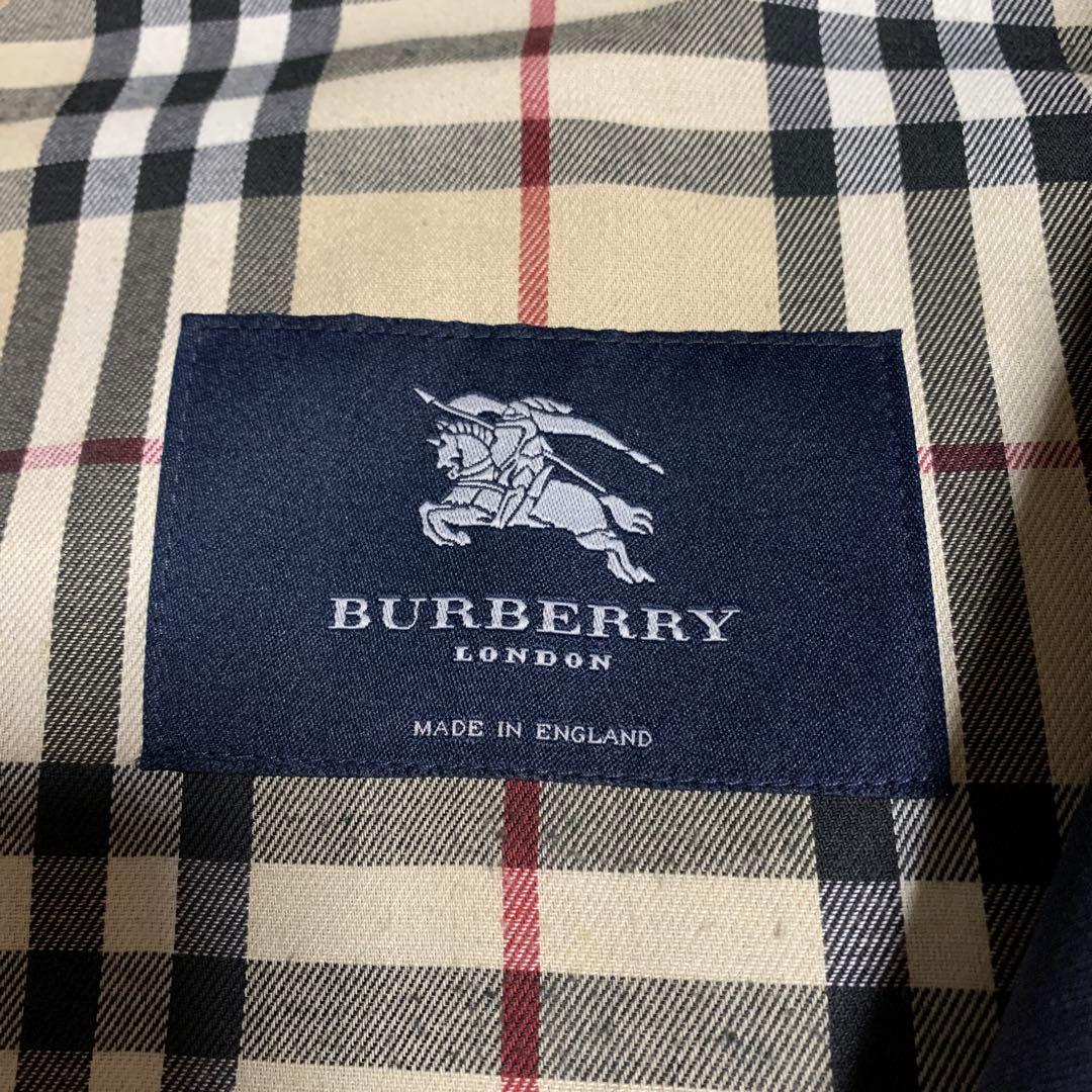 BURBERRY ネイビー トレンチコート