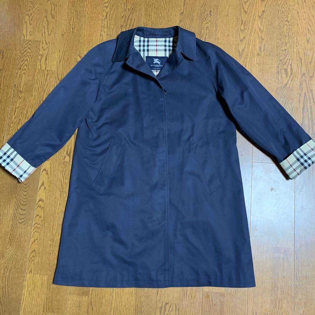 BURBERRY ネイビー トレンチコート