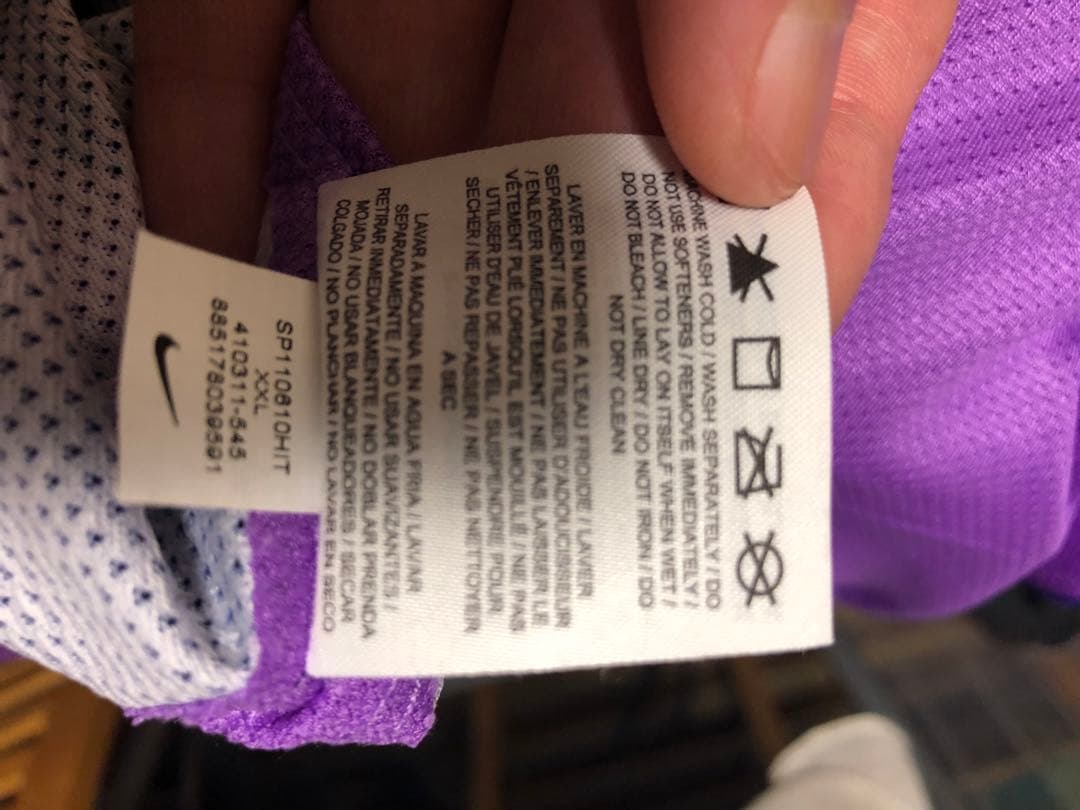 サンフレッチェ広島　ユニフォーム　長袖　レア　支給　NIKE