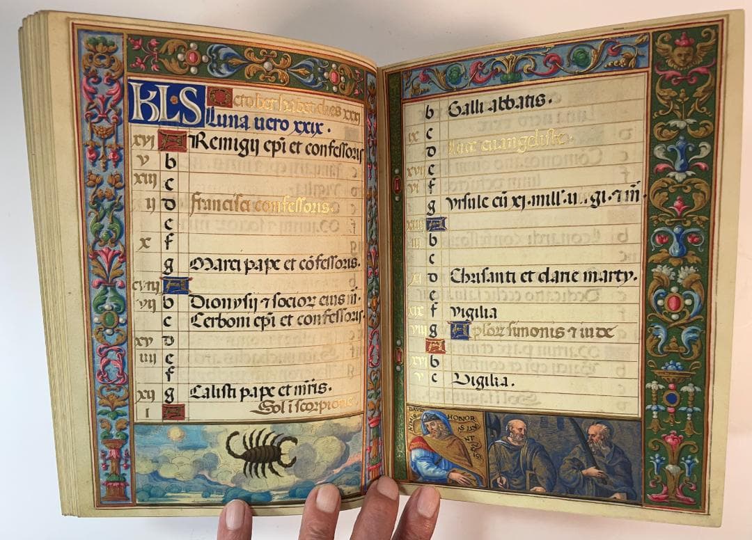 「祈祷書」◆アラゴンの祈祷書「豪華装飾本」イタリア