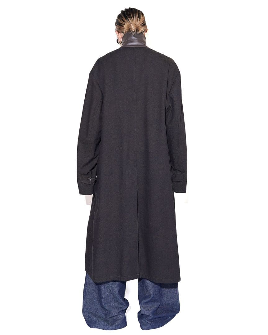 NomatノマットCotton Wool Soutien Collar Coat