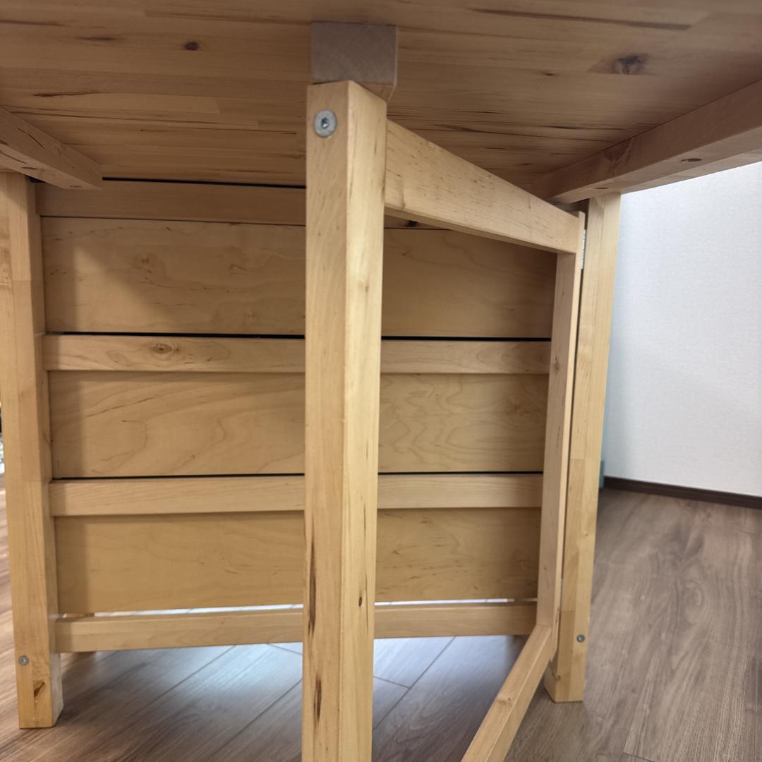 melo 様IKEA NORDEN ノールデン 折り畳み ダイニングテーブル