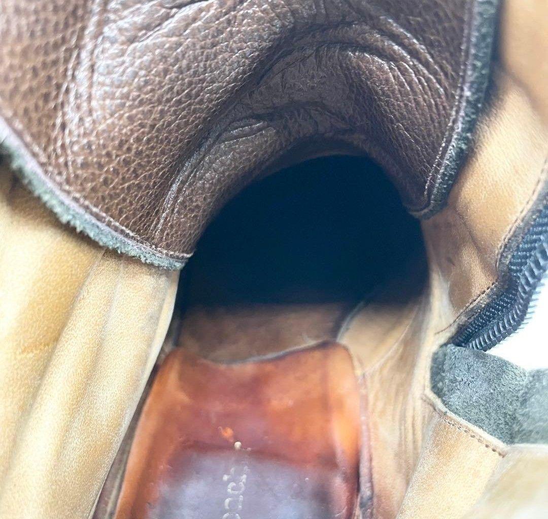 フットザコーチャー ウィングチップブーツ