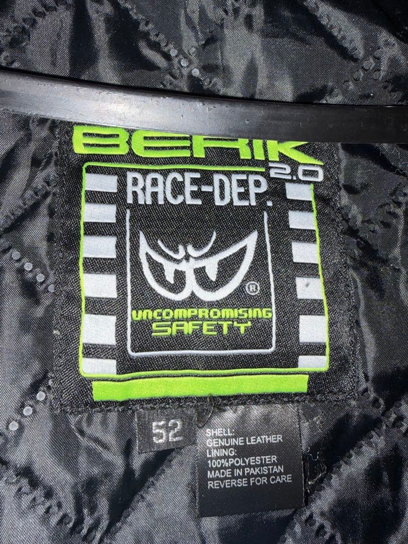 BERIK RACE-DEP 2.0 ジャケット 52