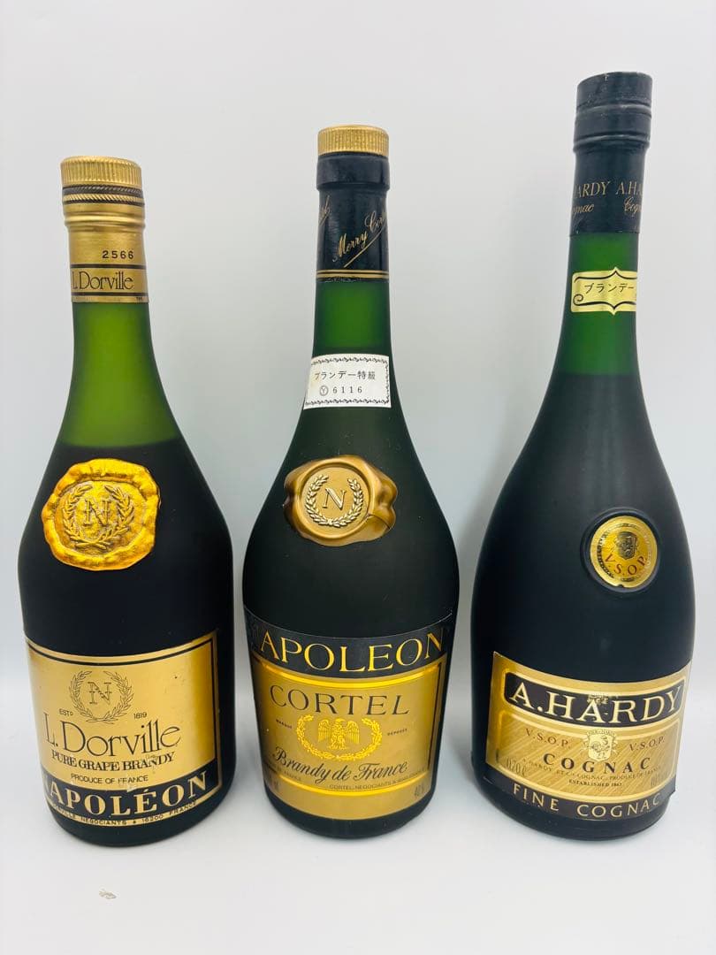 未開栓 フレンチブランデー 5本セット まとめ売り 700ml 40%