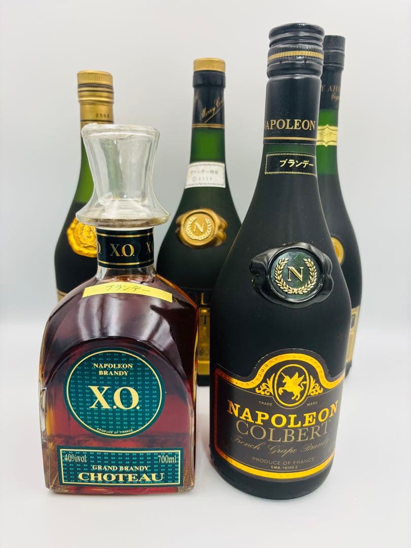 未開栓 フレンチブランデー 5本セット まとめ売り 700ml 40%
