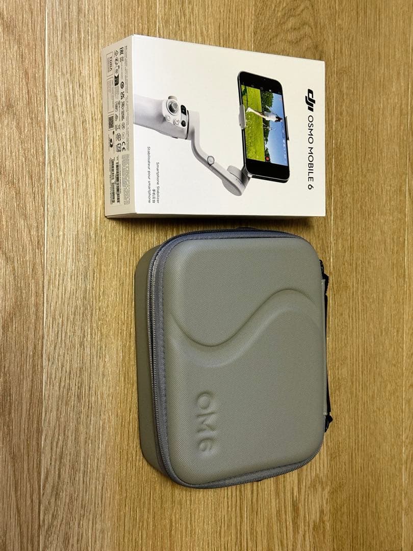 DJI Osmo Mobile 6 プラチナグレー ケース グリップカバー