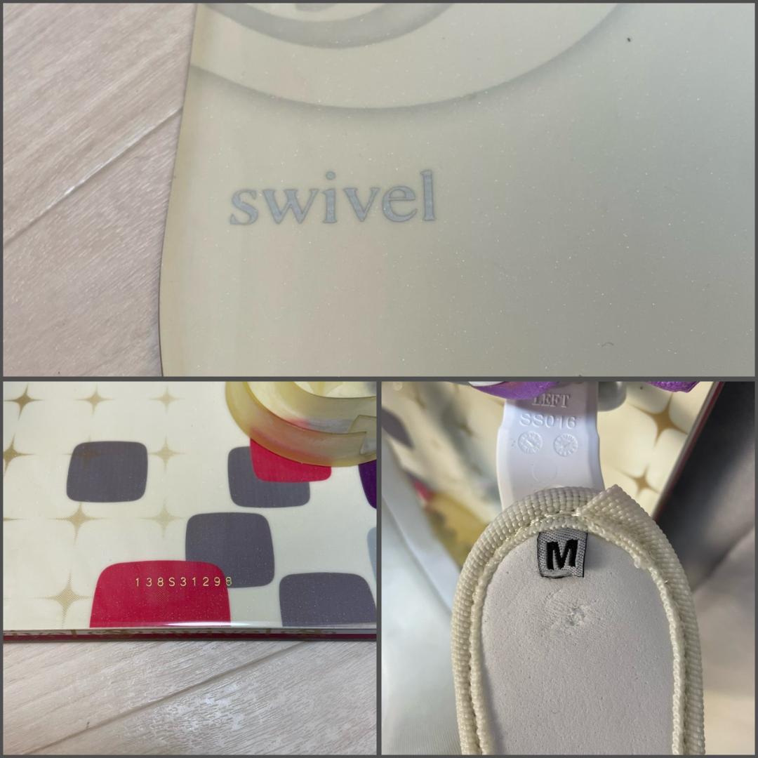 SWIVEL スノーボード　ビンディングセット　135cm　キッズ用