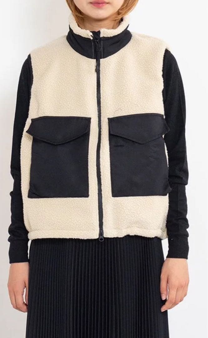 トップス hyke POLARTEC FLEECE WEP VEST