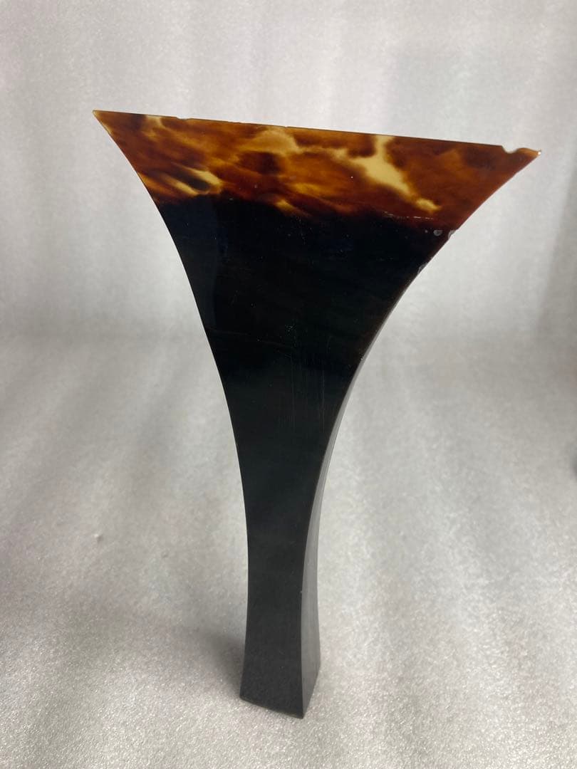 津軽三味線 大きめ 撥 バチ 本鼈甲 黒水牛 一枚甲 天然素材 和楽器