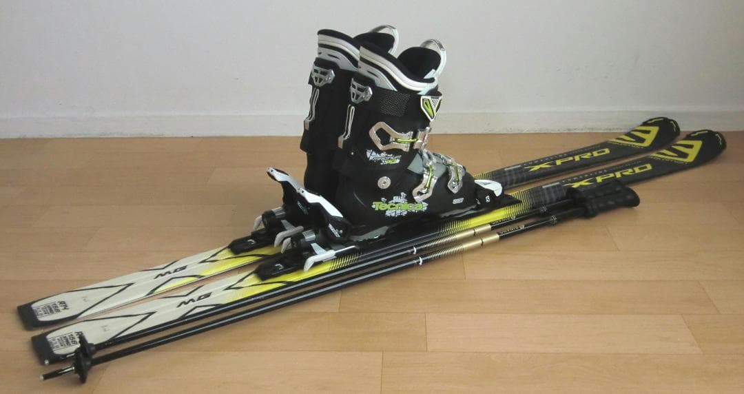 ■1月限定■送料無料■サロモン■メンズスキーセット■158/26.5■メンテ付■