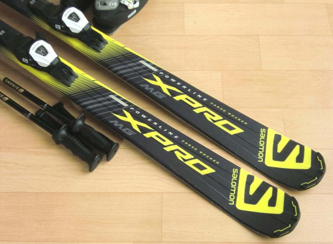 ■1月限定■送料無料■サロモン■メンズスキーセット■158/26.5■メンテ付■