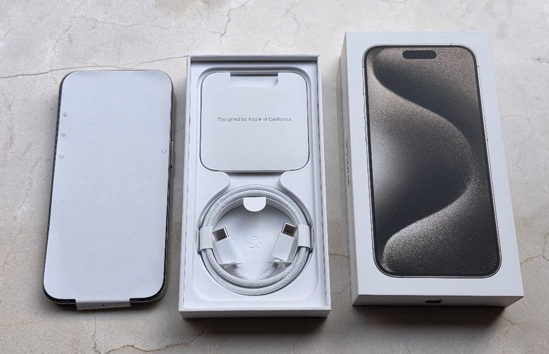 iPhone15 Pro 128GB SIMフリー ナチュラルチタニウム