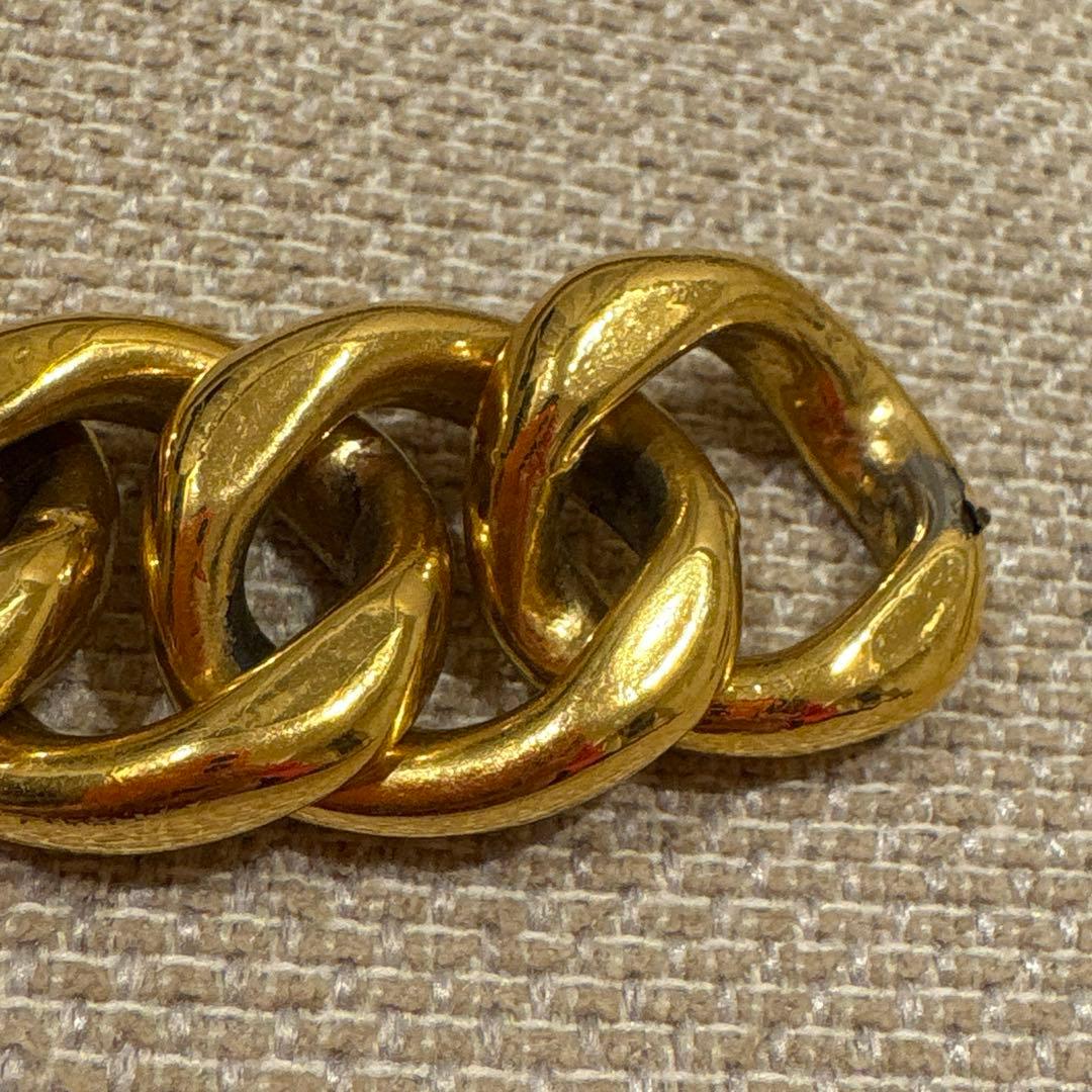 【シャネル】ヴィンテージ ゴールドチェーンネックレス