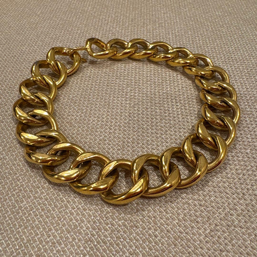 【シャネル】ヴィンテージ ゴールドチェーンネックレス