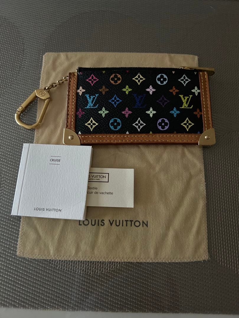 LOUIS VUITTON　モノグラムマルチカラーキーリング付ケース