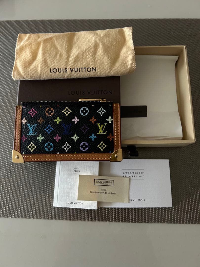 LOUIS VUITTON　モノグラムマルチカラーキーリング付ケース