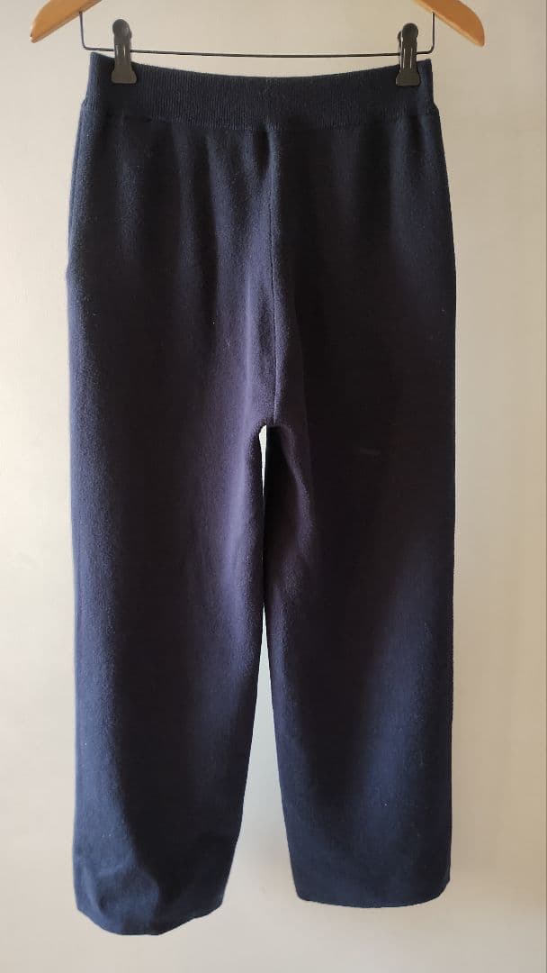 C7011 ロゴスウェット×ニットパンツ