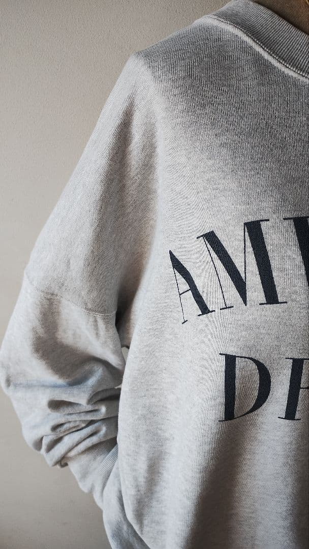 C7011 ロゴスウェット×ニットパンツ