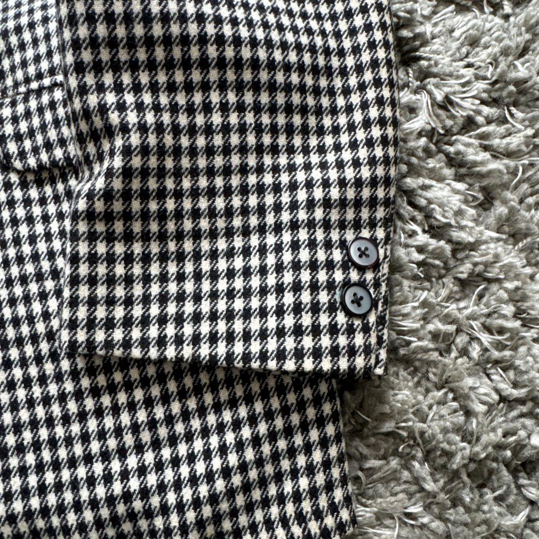 60s ヴィンテージ　テーラードジャケット　千鳥柄　希少
