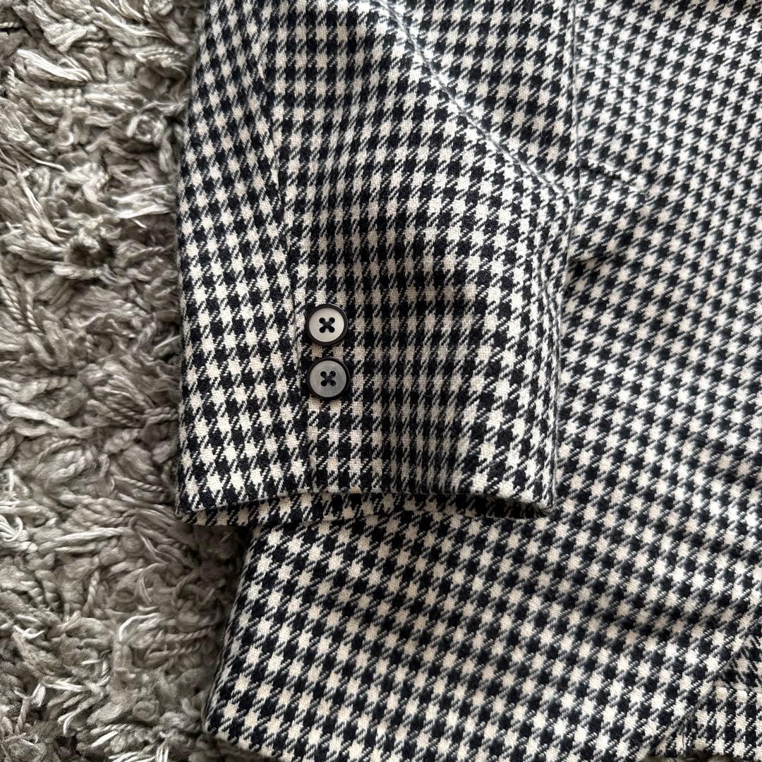 60s ヴィンテージ　テーラードジャケット　千鳥柄　希少
