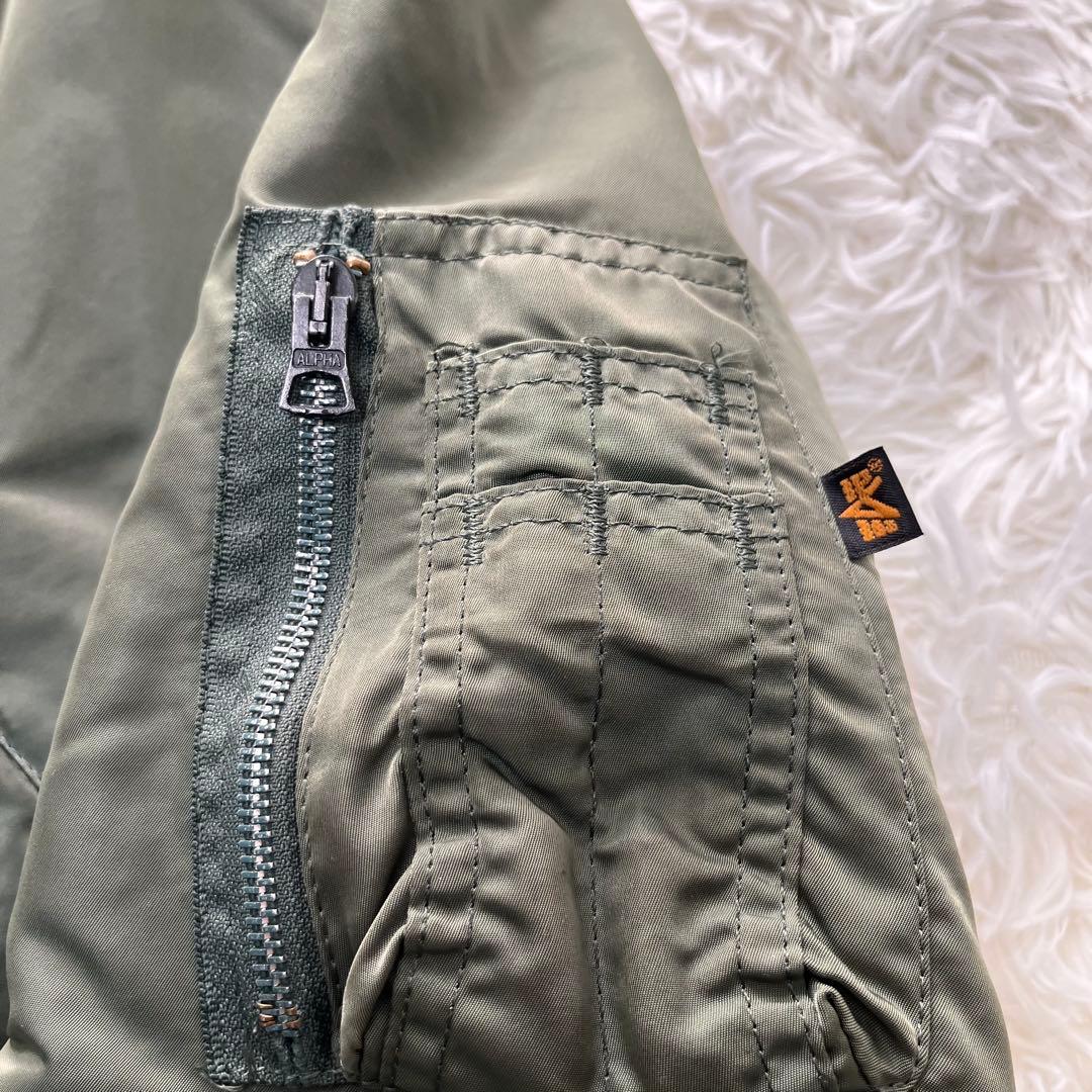 USAF MA-1 アルファ フライトJKT MIL-J-82790J USA製