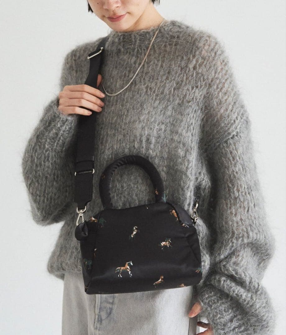 【新品未使用】russet馬柄2WAYミニショルダーバッグ