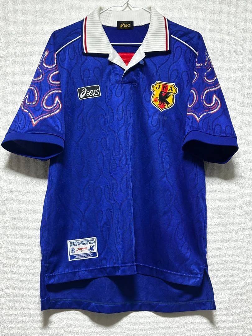 1998サッカー日本代表アシックス日本製ユニフォーム