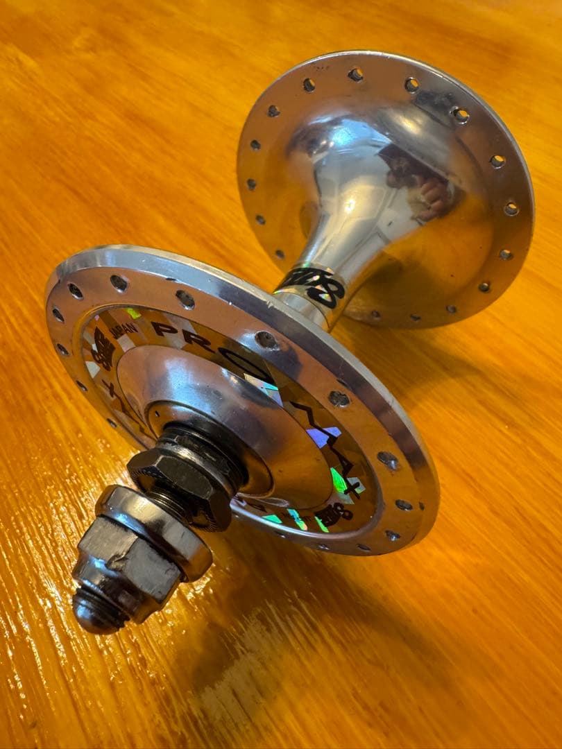 M*t様 美中古　SUZUE PRO MAX ハブ前後セット　NJS刻印あり