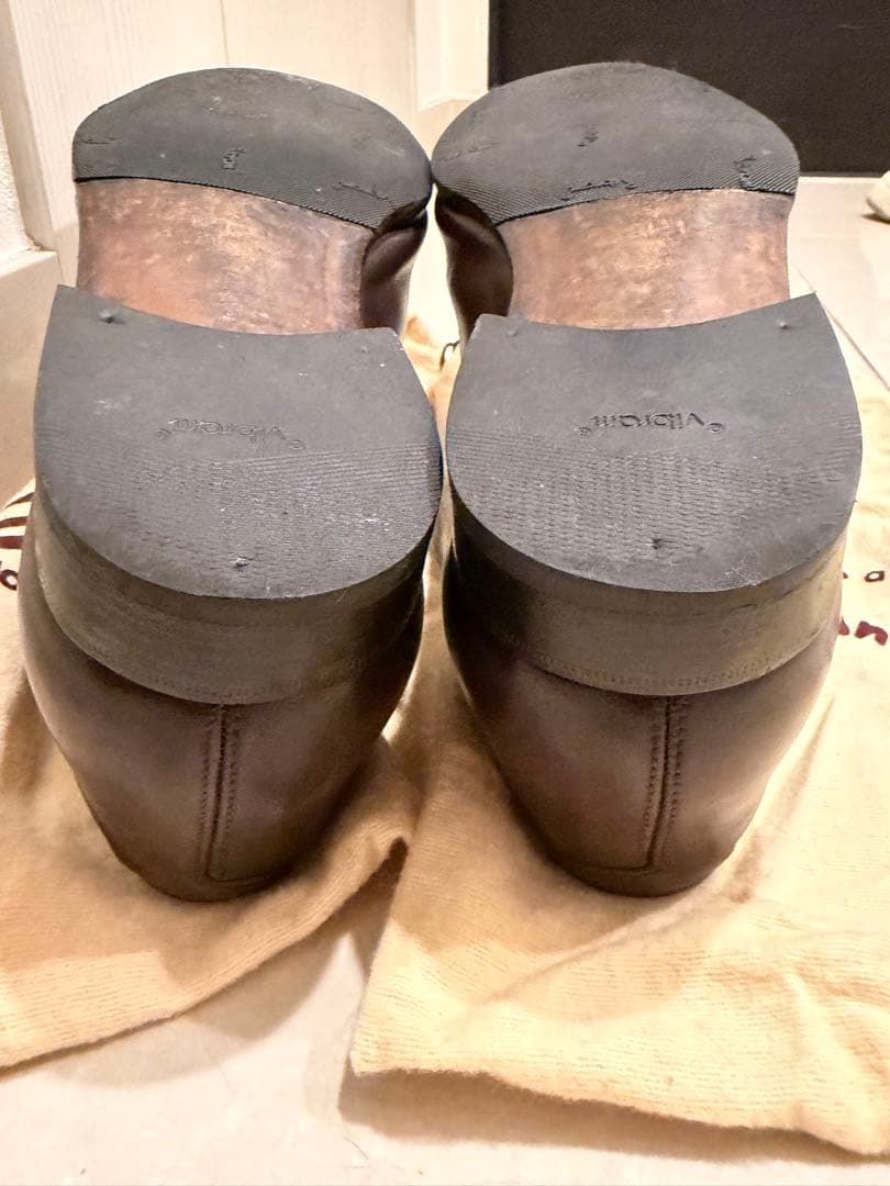 r*a様 【美品】エンツォ ボナフェ サイドレース レザーシューズ サイズ8