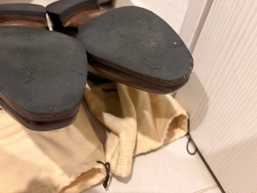 r*a様 【美品】エンツォ ボナフェ サイドレース レザーシューズ サイズ8