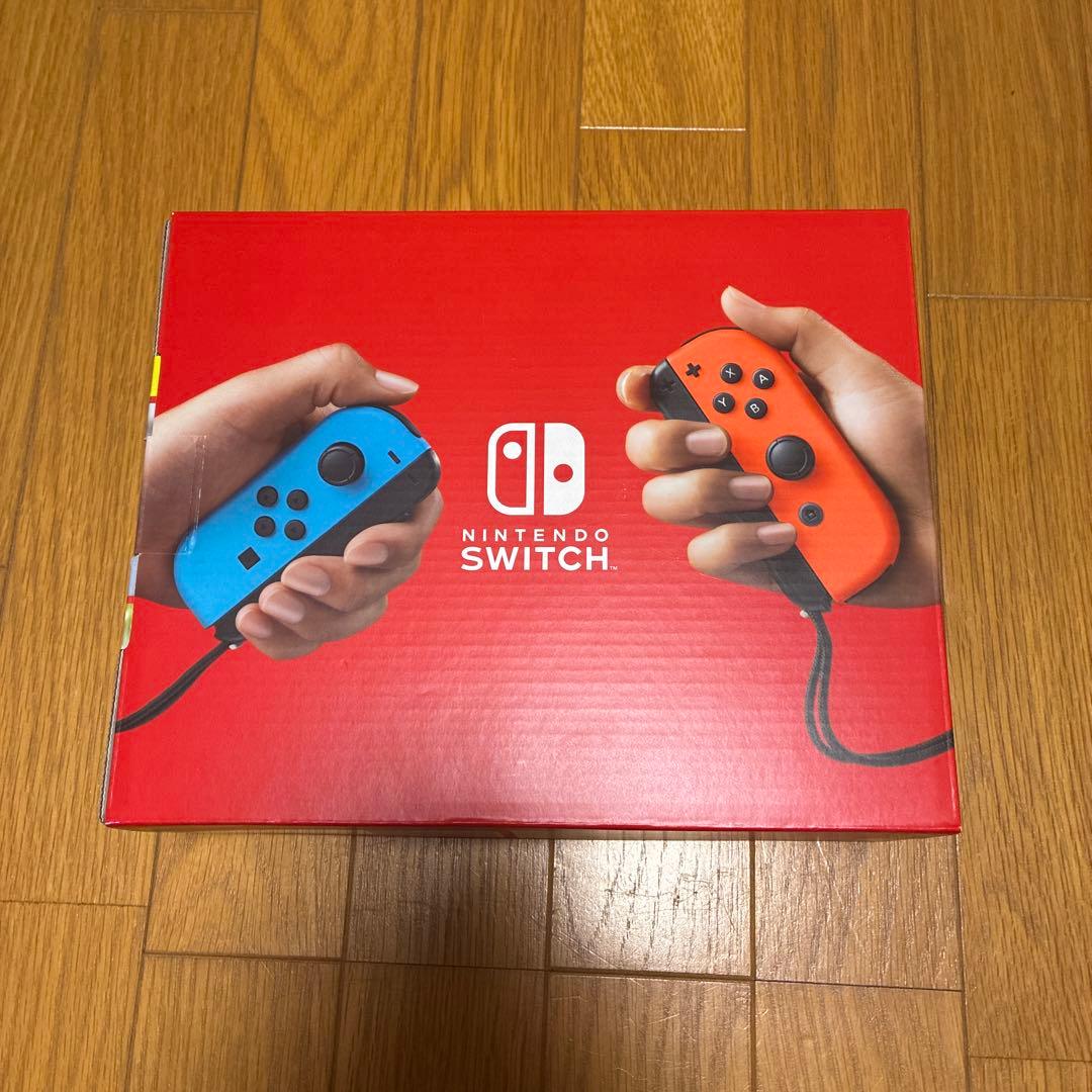 【新品】任天堂 NintendoSwitch Joy-Con ネオンレッドブルー