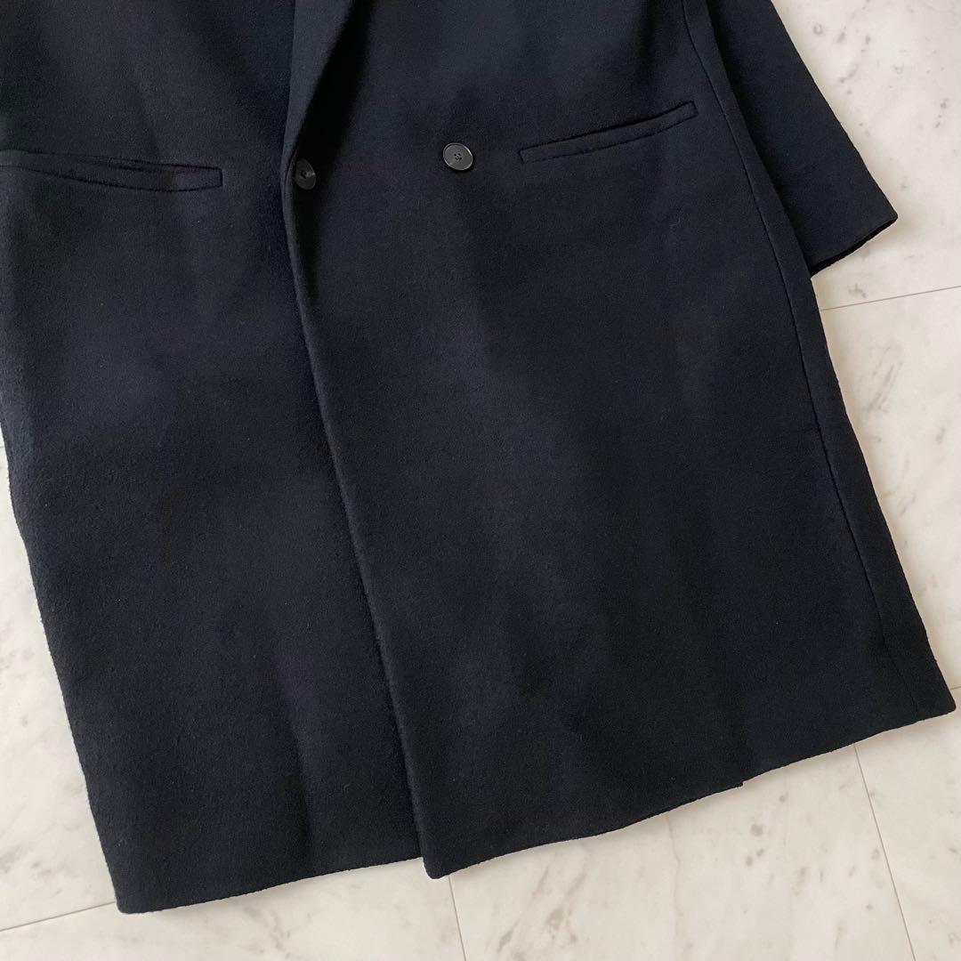 21AW✨エイトン SUPER140 BOUMOU メルトン チェスターコート