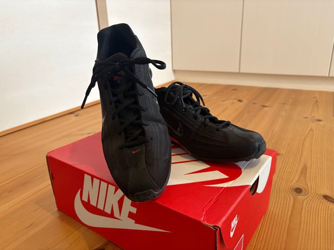 W NIKE SHOX Z ブラック/レッド 12