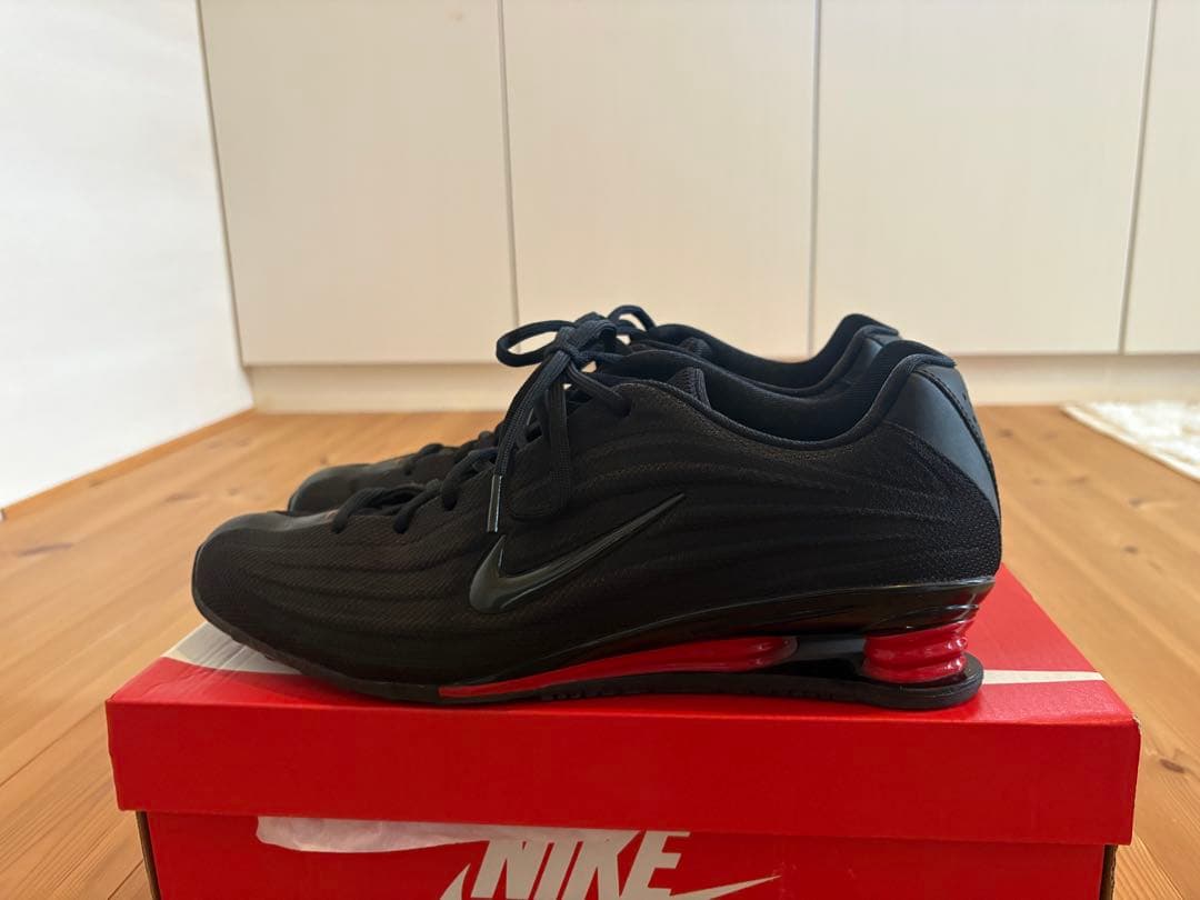 W NIKE SHOX Z ブラック/レッド 12