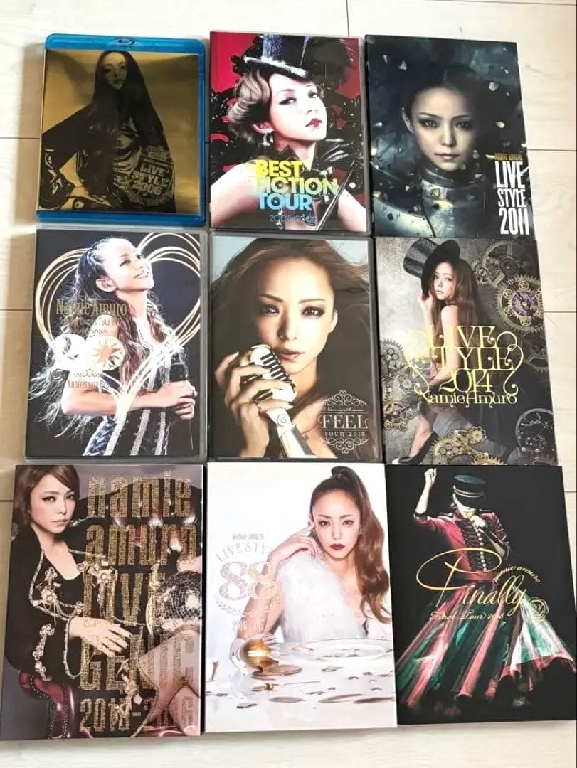 【安室奈美恵LIVE DVD9枚セット！】