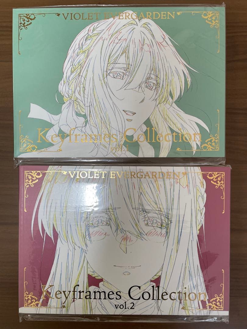 ヴァイオレット・エヴァーガーデン 原画集 1・2 未開封品