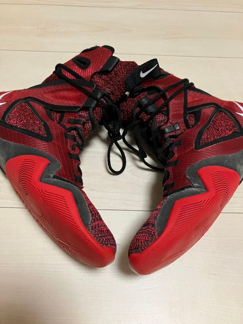 Nike ハイパーKO2 ボクシングシューズ レッド27㎝