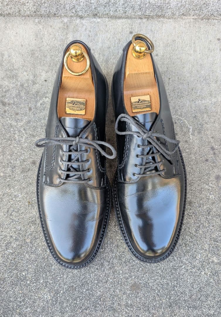 REGAL 2504 プレーントゥ ブラック